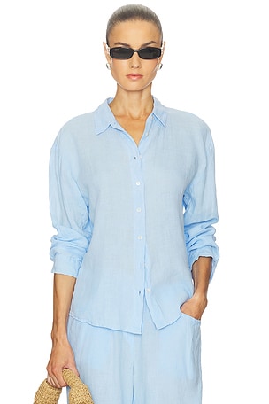 Brighton Button Down Shirt Velvet by Graham & Spencer