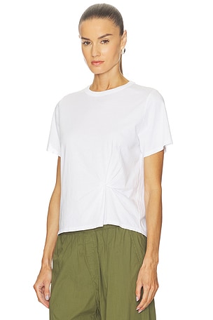 Velvet by graham & spencer camiseta manga corta en color blanco