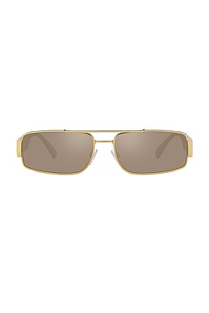 Small Oval Frame Sunglasses VERSACE