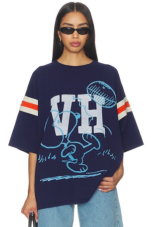 x Peanuts Snoopy Football Jersey Vintage Heavy