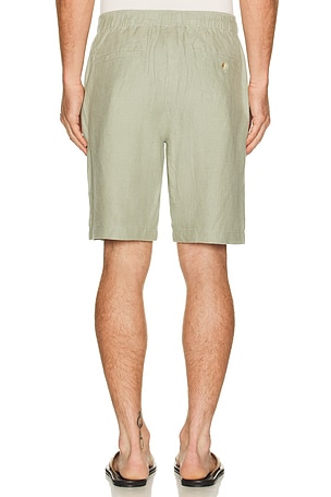 Vince Drawstring Short in Green