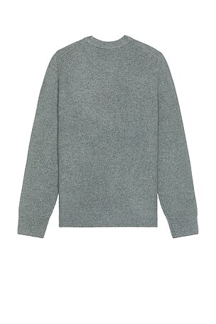 Vince Cashmere Thermal Crewneck Sweater in Parlor Blue in Grey. Size XL/1X. Also