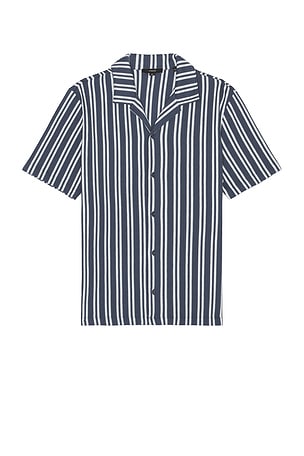 Jacquard Rope Stripe Shirt Vince