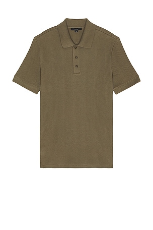 Variegated Textured Polo Vince