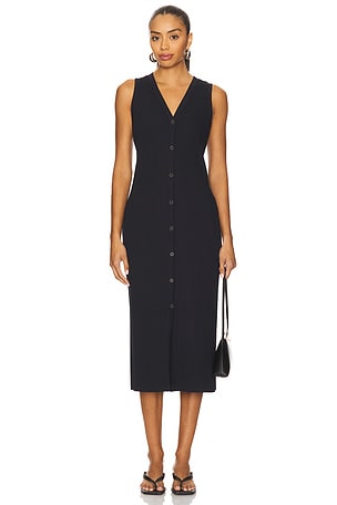 Rib Sleeveless Dress Vince