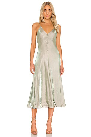 Vince Iridescent Cami Dress in Glass | REVOLVE