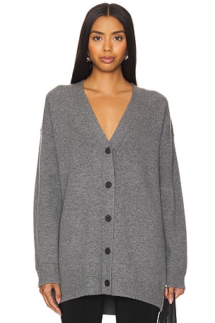 Oversized Double Knit Cardigan Vince