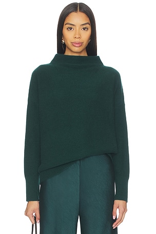 Boiled Funnel Neck Pullover Vince