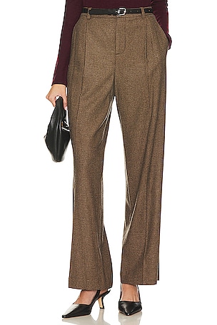 Houndstooth Pleat Front Pant Vince