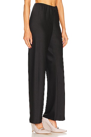 Vence PANTALON BIAIS FLUID en Noir