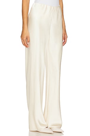 Vence PANTALON FLUIDE BIAIS en Crème