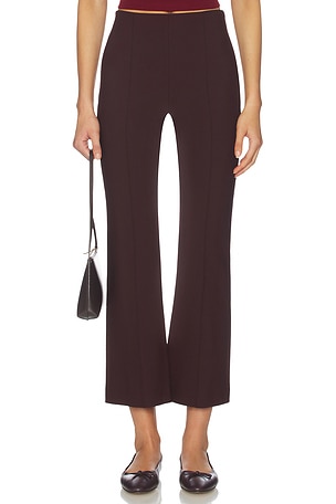 Mid Rise Pintuck Crop Flare Pant Vince