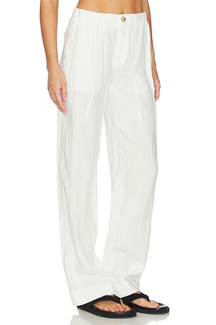 Vince Hemp Utility Pant in White