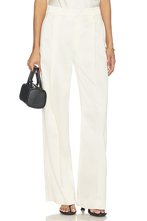 High Waist Satin Trouser Vince