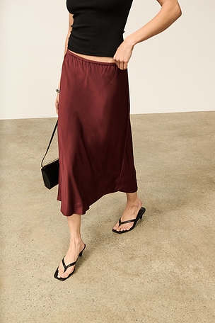 Pull On Slip Skirt Vince