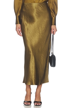 Side Slit Slip Skirt Vince