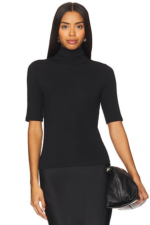 Elbow Sleeve Turtleneck Vince