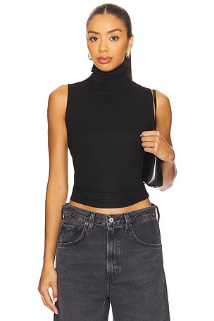 Sleeveless Turtleneck Top Vince