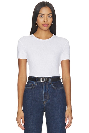Texture Short Sleeve Crew Vince