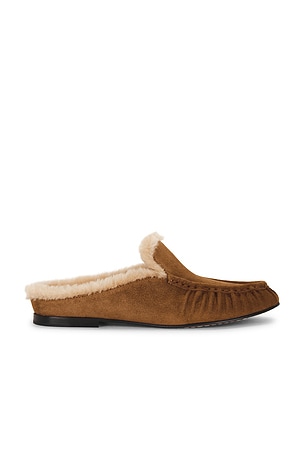 Tevin Shearling Mule Loafer Vince