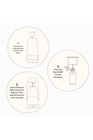 VITRUVI Air Waterless Diffuser in Beauty: NA