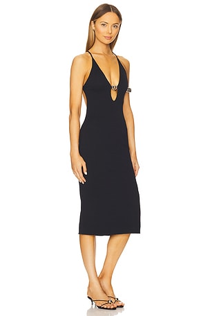 Vix Swimwear Isabela Midi Dress in Black