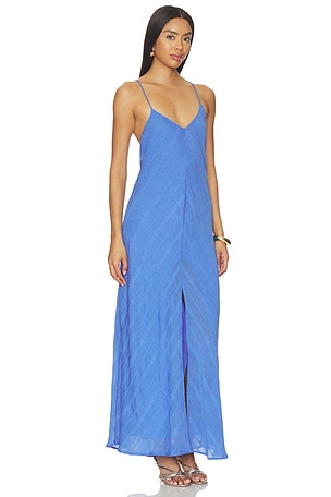 Vix Swimwear Rebecca Long Dress in Blue