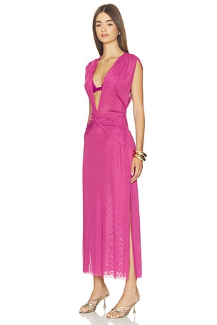 Vix Swimwear Cindy Midi Cover Up in Purple