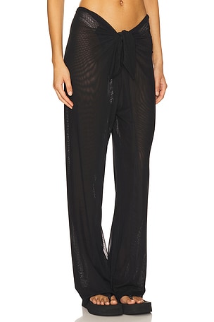 Vix Swimwear Pare Pant in Black. Size XL. Also