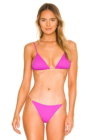 Camellia Bikini Bra Top XXS-S – Goldeneye Swim