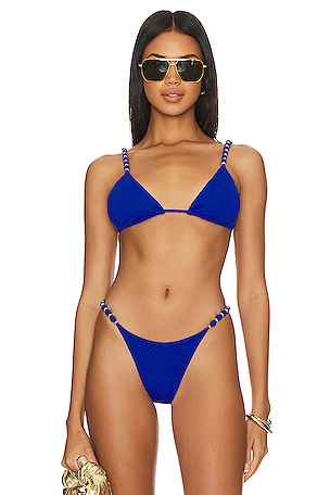 Beads Parallel Triangle Bikini TopVix Swimwear$148