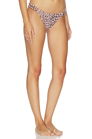 Vix Swimwear Athena Bottom Brazilian in Brown. Size XL. Also