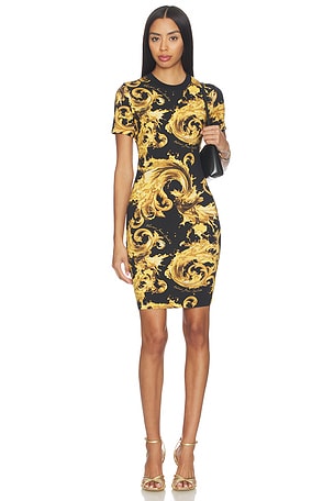 Baroque T-shirt Dress Versace Jeans Couture