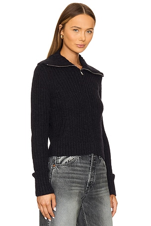 Vaillant Knitted Jumper in Black