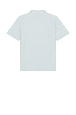 Volcom Otis Stone Camp Shirt in Baby Blue