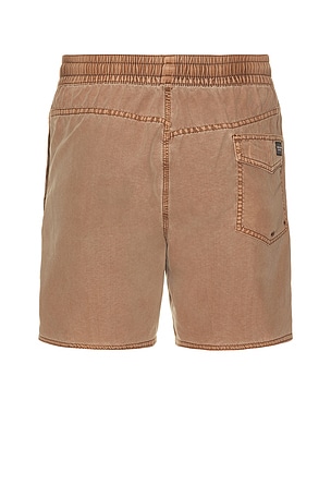 Volcom Center Swim Trunks in Brown. Size XL/1X. Also