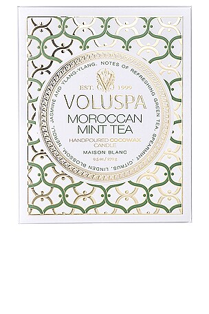 Voluspa Moroccan Mint Tea Classic Candle in NA