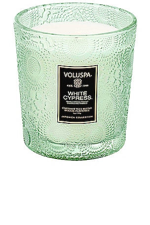 White Cypress Classic Candle Voluspa