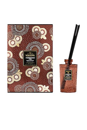 Voluspa Luxe Forbidden Fig Diffuser in Burgundy