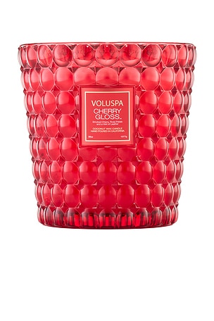 Cherry Gloss 3 Wick Hearth Candle Voluspa