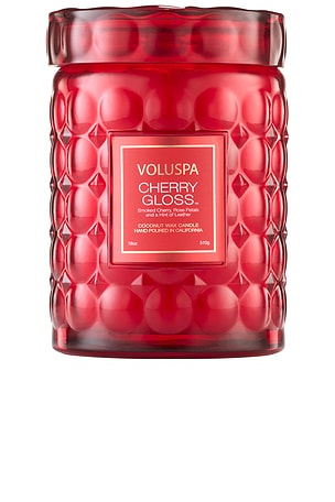 CHERRY GLOSS LARGE JAR 캔들 Voluspa