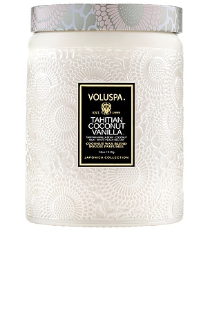 Tahitian Coconut Large Jar Candle Voluspa