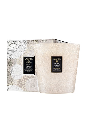 Santal Vanille 3 Wick Hearth Candle Voluspa