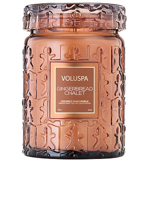Gingerbread Chalet Large Jar Candle Voluspa