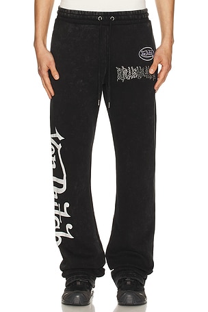 Logo Flared Leg Joggers Von Dutch