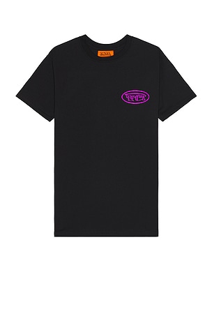 Von Dutch Biker Shop Graphic Tee in Black