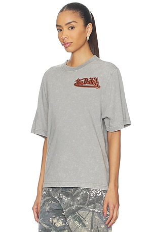 Von dutch camiseta en color gris