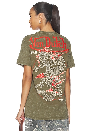 Dragon Washed Tee Von Dutch