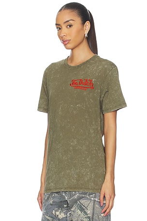 Von dutch camiseta en color verde
