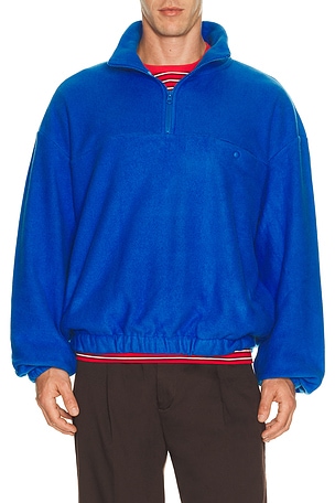 Quarter Zip Sweater vowels